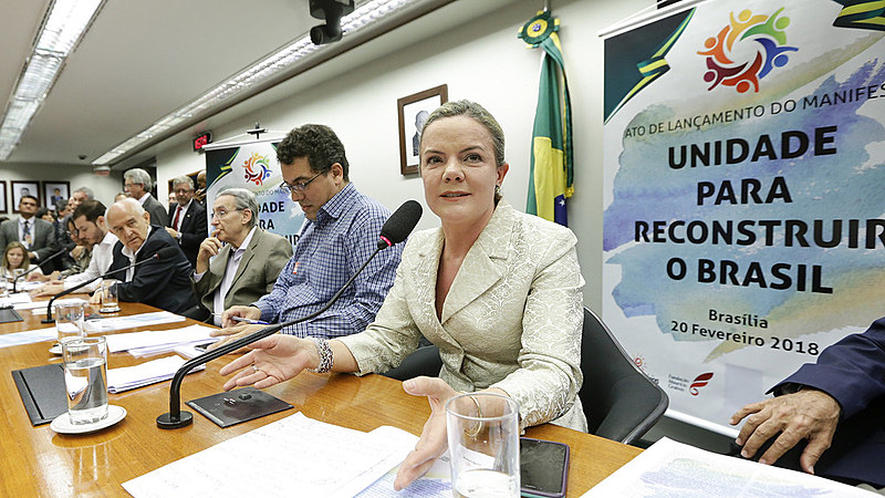 Manifesto foi lançado por representantes dos cinco partidos na tarde desta terça (20), na Câmara Federal, em Brasília