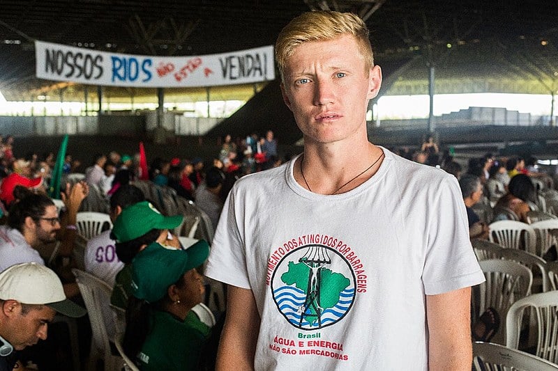 Há quatro anos, Cristian e a família participam do Movimento dos Atingidos por Barragens