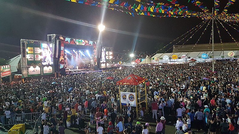 No primeiro fim de semana da festa em Caruaru (PE), o público foi de 80 mil pessoas.