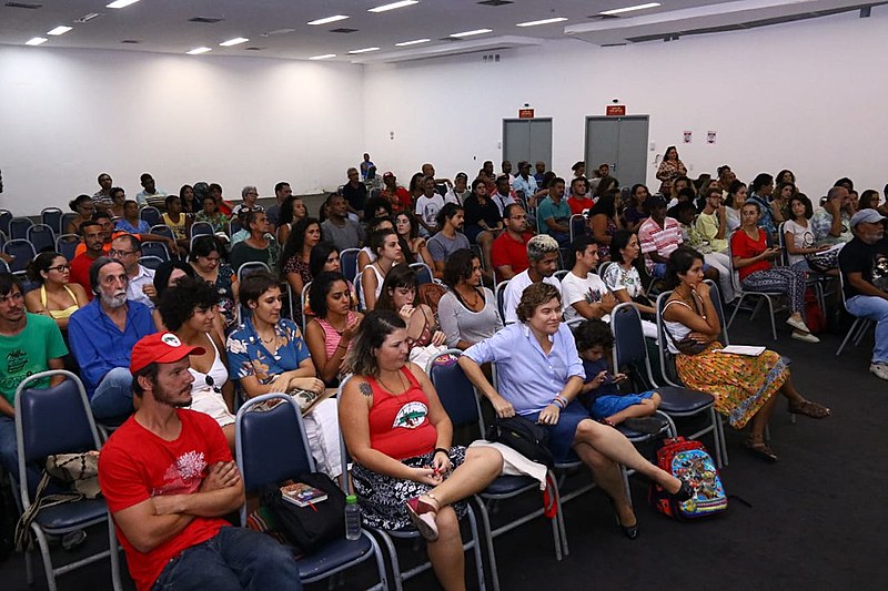 "Unidade Agroecológica, Uma Luta de Todos” foi tema da primeira mesa de diálogo do Fórum nesta tarde de sábado (27)
