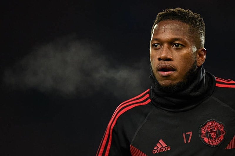 Fred atua como meia/volante no Manchester United