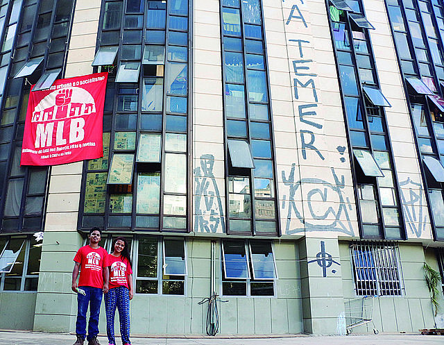 Squatted building Carolina Maria de Jesus, in Belo Horizonte, was named after the author of “Child of the Dark”