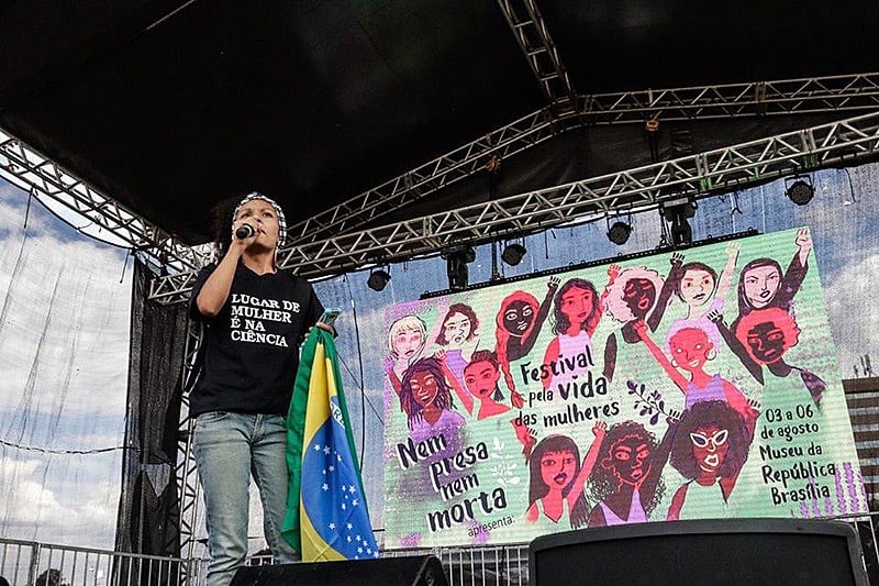 Festival pela Vida das Mulheres teve início nesta sexta (3), com ato público, oficinas, entre outras atividades