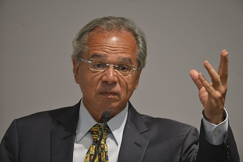 O ministro da Economia, Paulo Guedes, foi mais um do grupo de Bolsonaro que evocou traços autoritários do período da ditadura militar