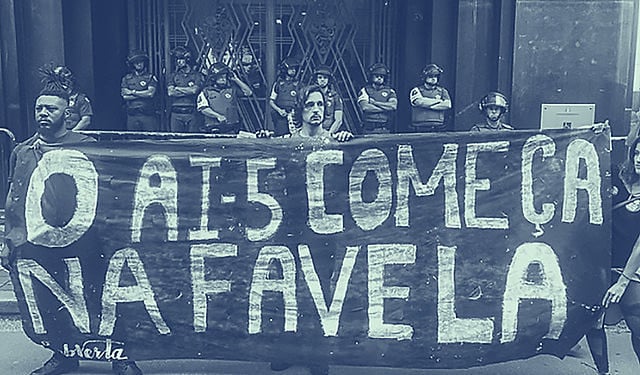 Protesters denounce police operation that resulted in the death of nine young people at a funk party in São Paulo