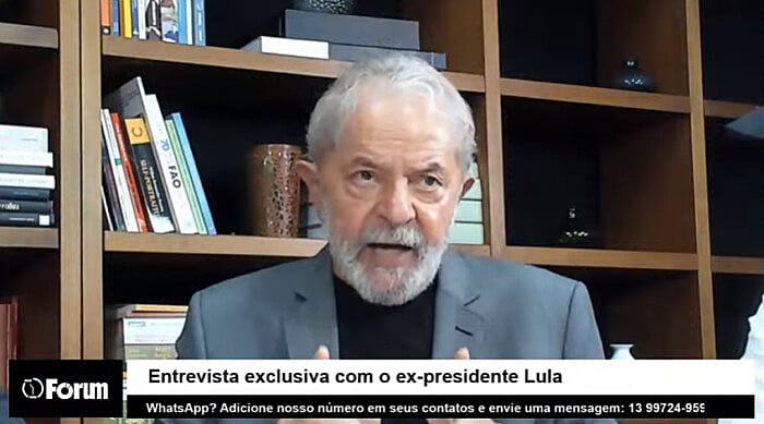 Entrevista foi realizada nesta quarta-feira (11), encabeçada pelo jornalista Renato Rovai
