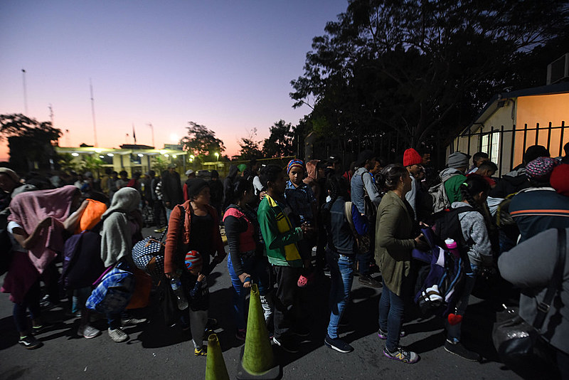 Além dos 1.100 imigrantes que já chegaram nesta semana, outras 1.500 pessoas são esperadas na capital mexicana