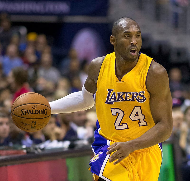 Kobe Bryant marcou mais de 33 mil pontos em sua carreira na NBA