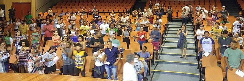 Ato reuniou estudantes, professores, parlamentares e lideranças indígenas e quilombolas em Belém no auditório da UFPA