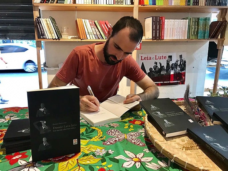 Durante o lançamento, no Armazém do Campo do Rio de Janeiro, Daniel falou sobre o livro e também fez avaliações sobre o próximo período