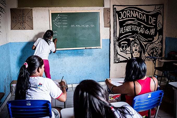 Alunos do "Sim, eu posso"
