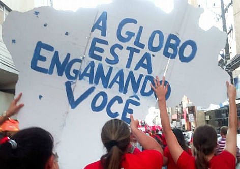 Protesto contra reforma da Previdência