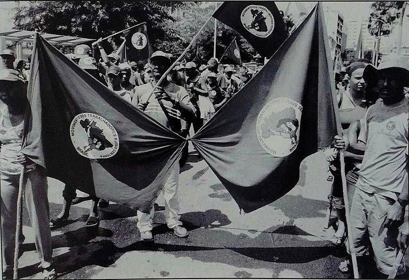 Marcha do Movimento dos Trabalhadores Rurais Sem Terra em 1998