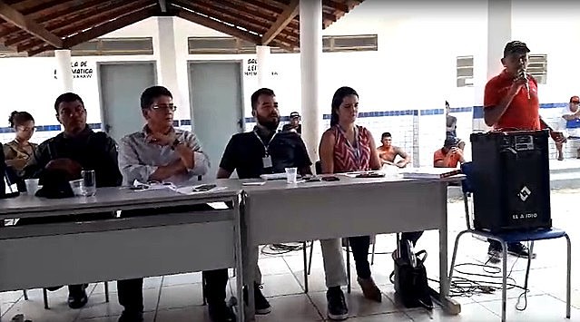 En visita del Secretario de Seguridad Pública de Maranhão, indígenas denunciaron aumento de casos de violencia