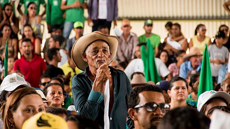 População segue mobilizada e participa de audiência pública que discutiu o uso da água da Bacia do Rio Corrente.
