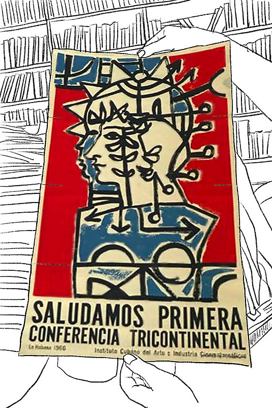 Cartaz da Primeira Conferência Tricontinental