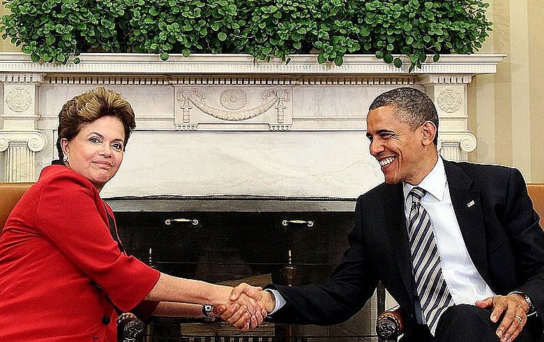 Dilma Rousseff e Barack Obama