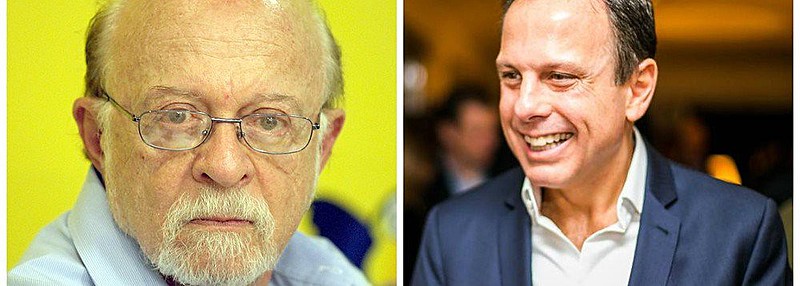 Vice-presidente do PSDB, Alberto Goldman e o prefeito de São Paulo João Doria trocaram farpas