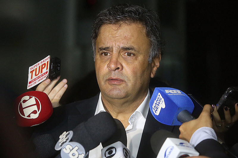Acusado de corrupção e obstrução de Justiça, o tucano foi afastado das atividades parlamentares no último dia 26 por decisão da Corte
