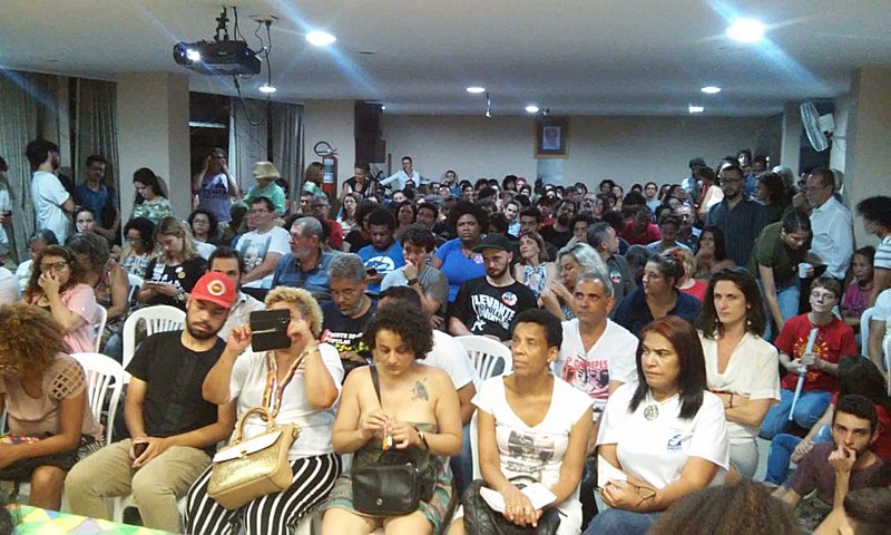 A maior parte das falas focou na mudança de discurso, para que os materiais de campanha e a militância saiam do campo moral