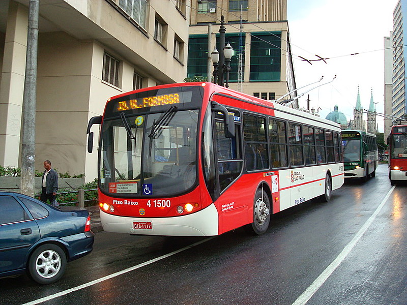Linhas de ônibus em SP