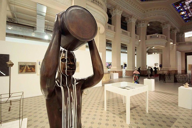 Parte da exposição Queermuseu