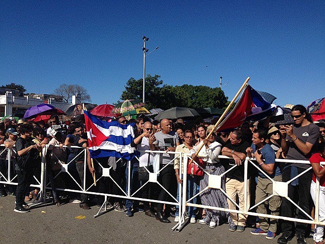 Fila para se despedir de Fidel Castro em Havana