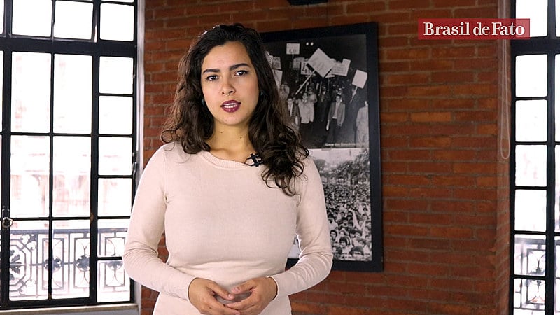Journalist Pamela Oliveira hosts Brasil de Fato's show for English-speaking audiences in the African country