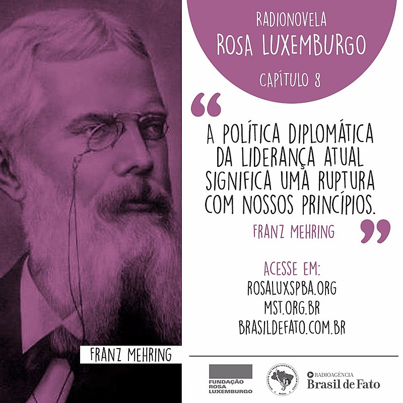 No capítulo 8, em meio à guerra, triunfa a Revolução bolchevique na Rússia