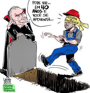 Latuff | Reforma da Previdência