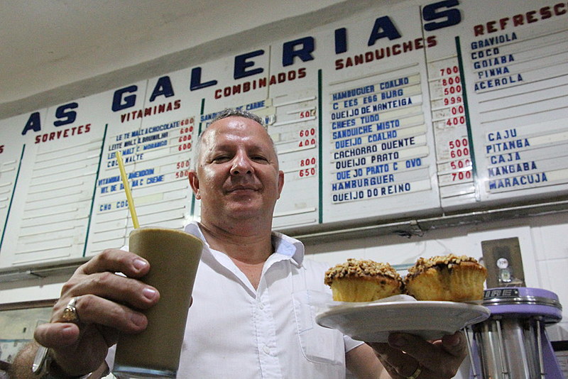 Jorge Gomes, proprietário e neto do fundador da lanchonete