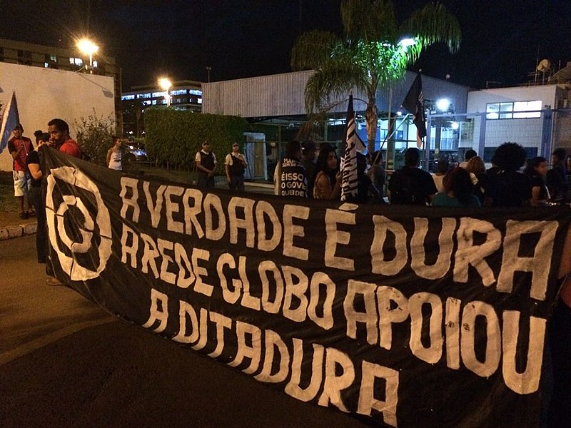 O Globo faz cair por terra a autocrítica feita pelo apoio à ditadura de 64, pois quem defende a da lei da anistia, defende a impunidade