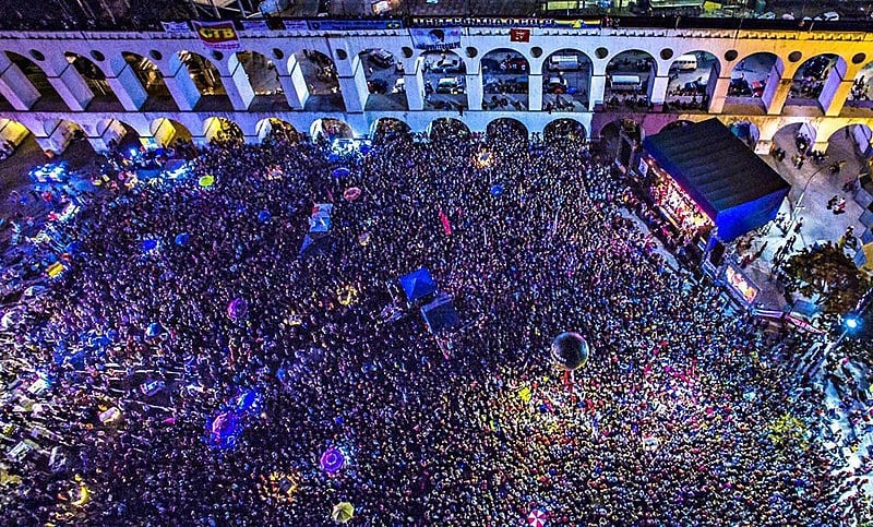 Ato no Rio de Janeiro reuniu cerca de 70 mil pessoas.