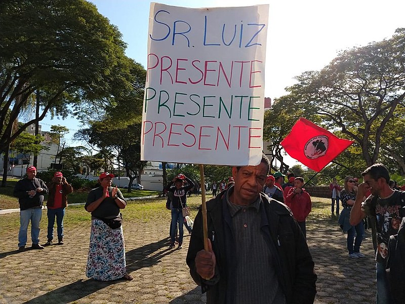 Luis foi atropelado enquanto participava de manifestação pacífica pelo fornecimento de água no acampamento onde morava