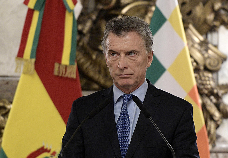 A seis meses das eleições presidenciais, Macri vê sua popularidade em queda