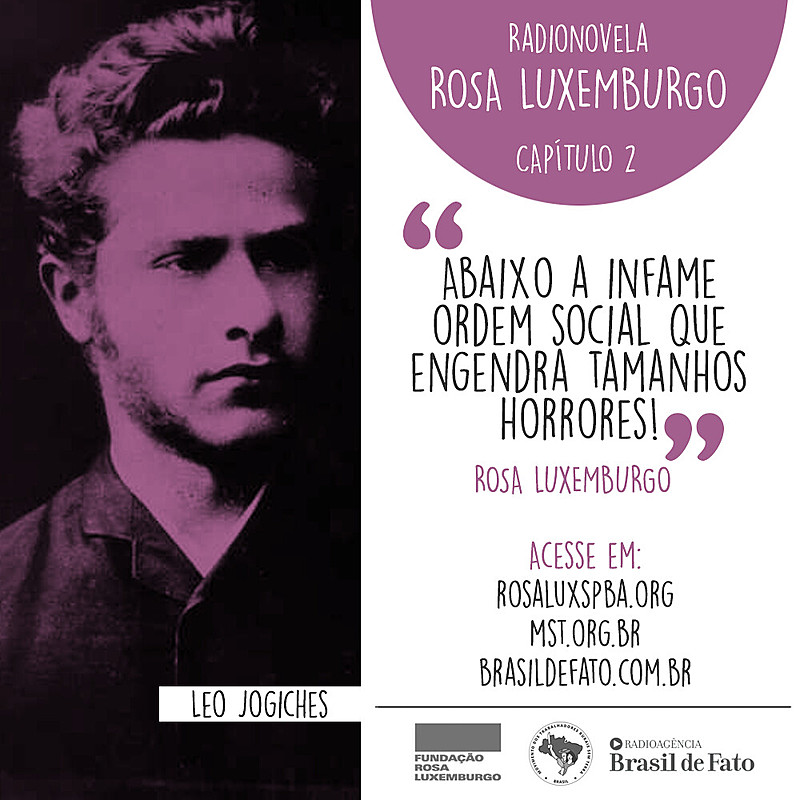 No capítulo 2, Rosa Luxemburgo entra na universidade e aprofunda sua militância política aderindo ao Partido Socialista Polonês