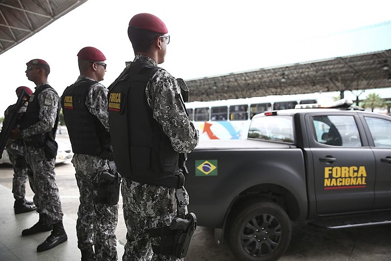 Força Nacional é empregada a pedido de governadores estaduais e em caso de necessidade de  reforço da segurança local