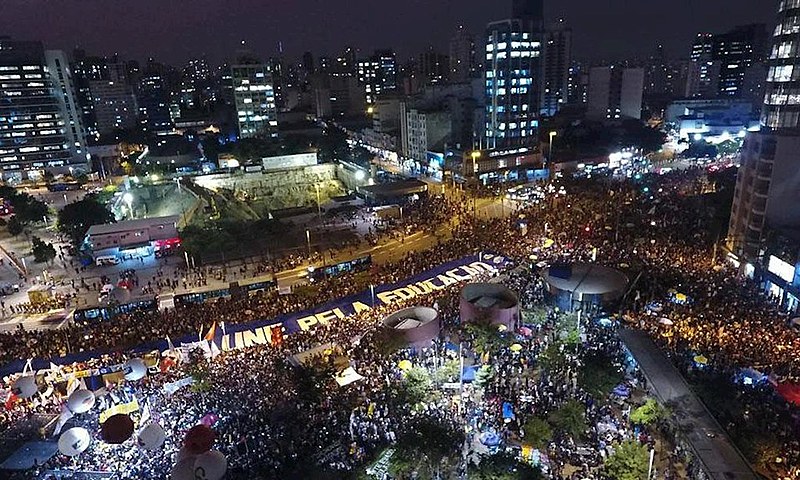Manifestações de maio levaram mais de um milhão às ruas contra Bolsonaro