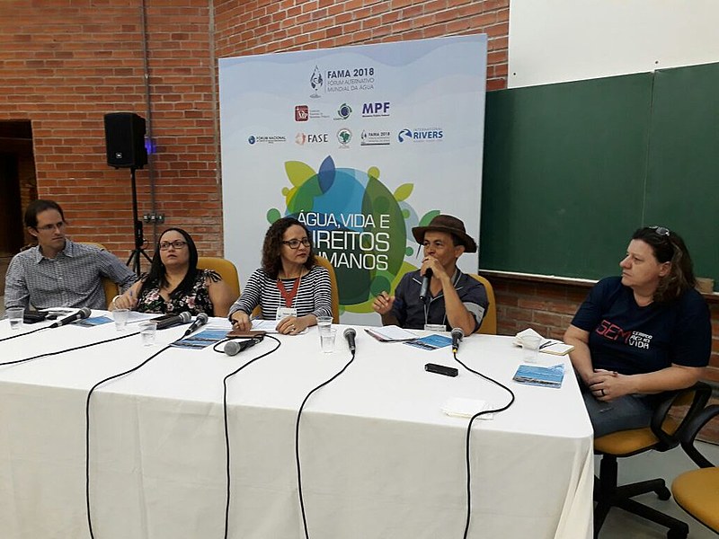 O Fama ocorre em Brasília, até dia 23, como contraponto ao Fórum Mundial da Água, de caráter corporativo