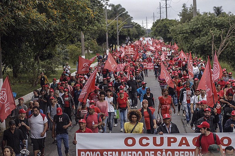Ao todo, a marcha percorrerá 23 quilômetros entre São Bernardo do Campo e São Paulo.