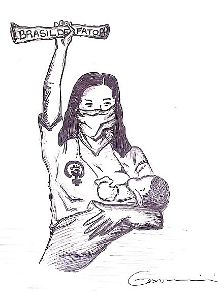 Ele nasce em mutirão, feito por muitas mãos. É colorido e tem lado, o lado do trabalhador e da trabalhadora. É o Brasil de Fato Paraíba.