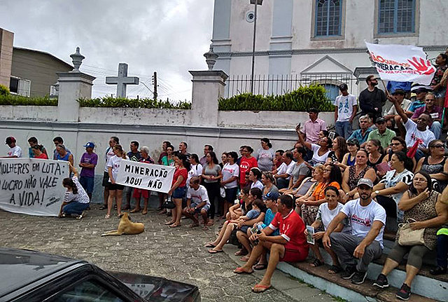 População é contrária à instalação do projeto de mineração no município