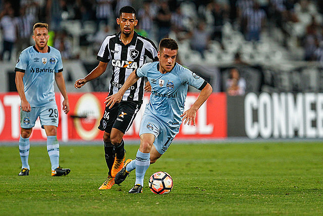 Santos, Botafogo e Grêmio entraram em campo nesta quarta-feira pela Libertadores