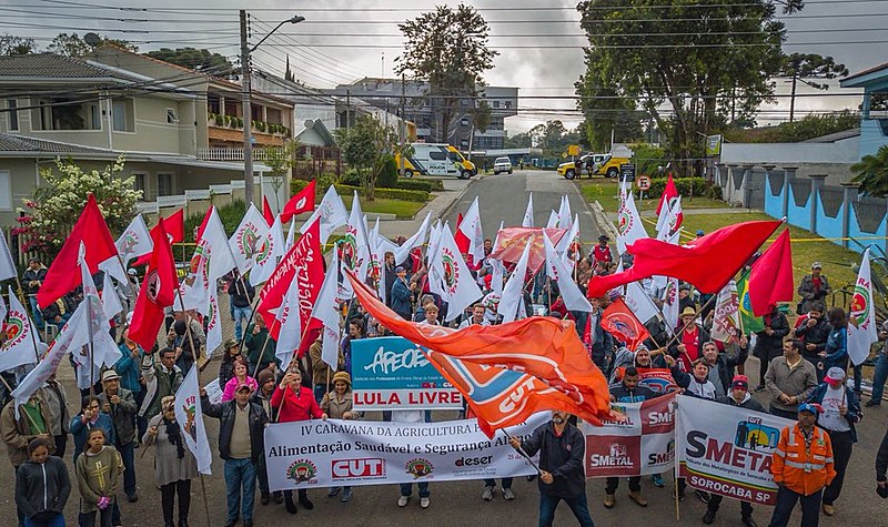 IV Caravana da Agricultura Familiar chega à Vigília Lula Livre em Curitiba