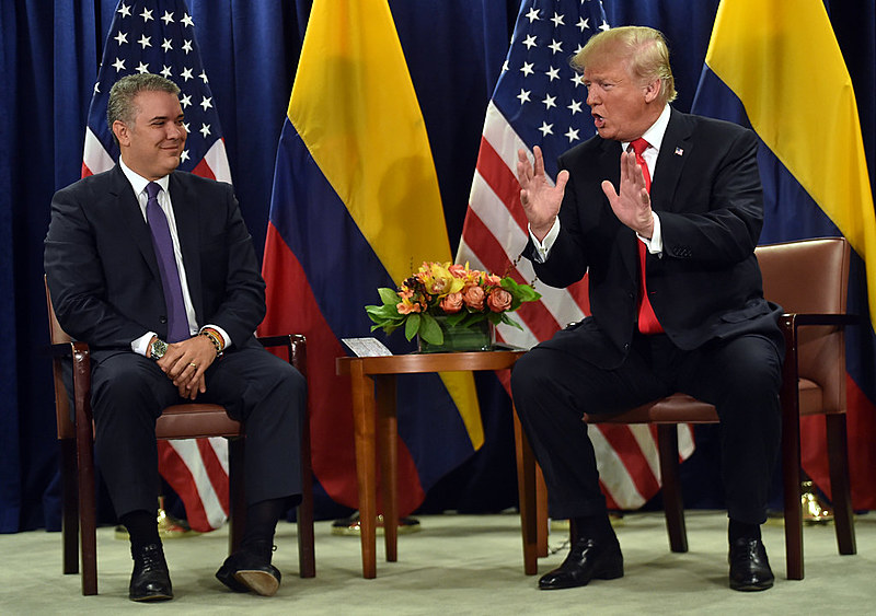 Após a ativação do TIAR, os EUA enviaram seu novo embaixador, Philip Goldberg, à Colômbia.