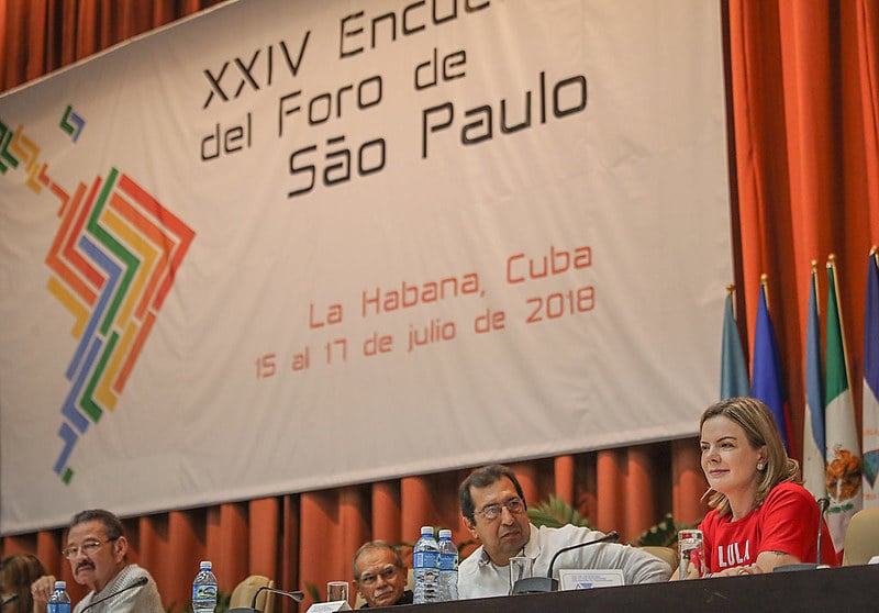Leaders from 20 Latin American and Caribbean countries attended the 24th Meeting of the São Paulo Forum in Havana, Cuba