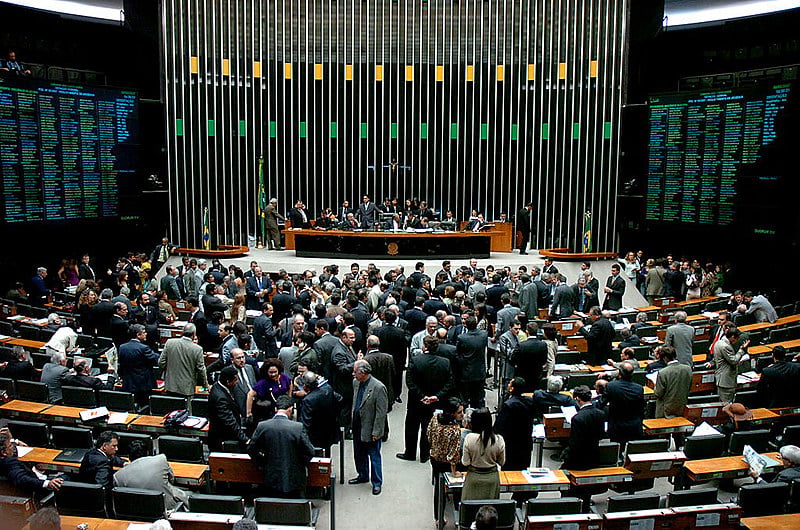 Plenário do Congresso brasileiro