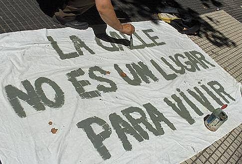 O dirigente argentino Rafael Klejzer afirmou que os dados apresentados pelo governo estão equivocados e criticou situação dos albergues