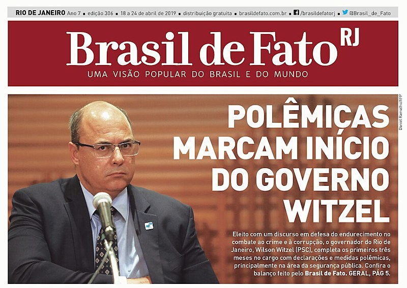 O tabloide é distribuído nas estações de trens e metrô na Central do Brasil, Pavuna, Coelho Neto e nas barcas em Niterói