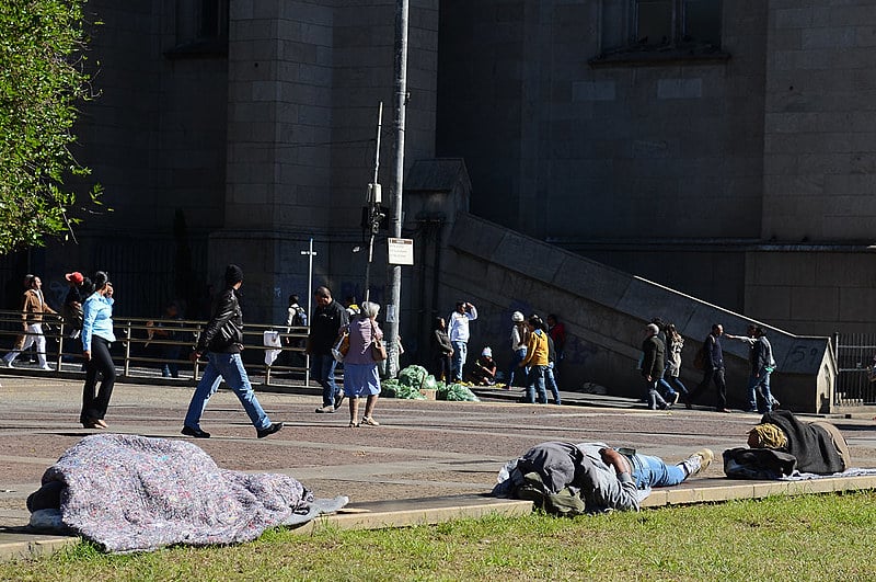 Brasil tem mais de 100 mil moradores de rua